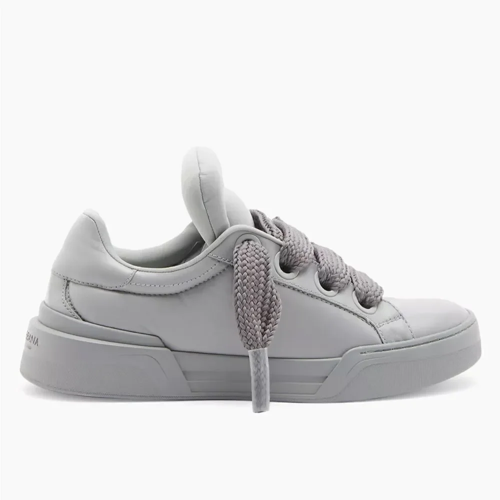 Men’s Dolce & Gabanna skate low top leather sneakers size 44 made in Italy